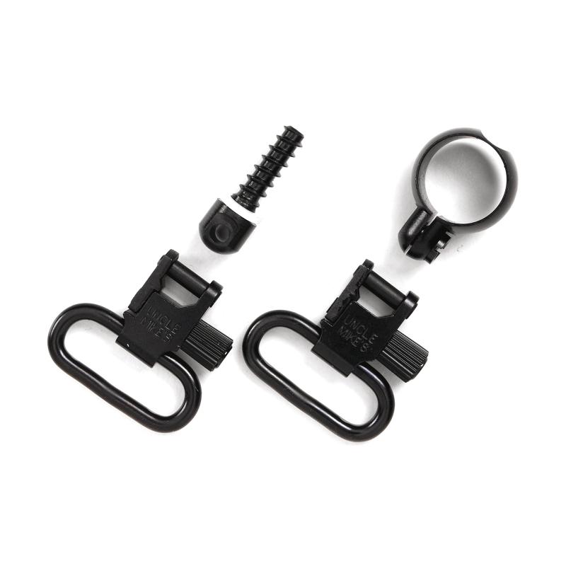 QD115 CF Quick Detachable Super Swivel for Winchester and Marlin Lever Action Centerfire Rifles .645-.660 Inch Diameter 1 Inch Blue