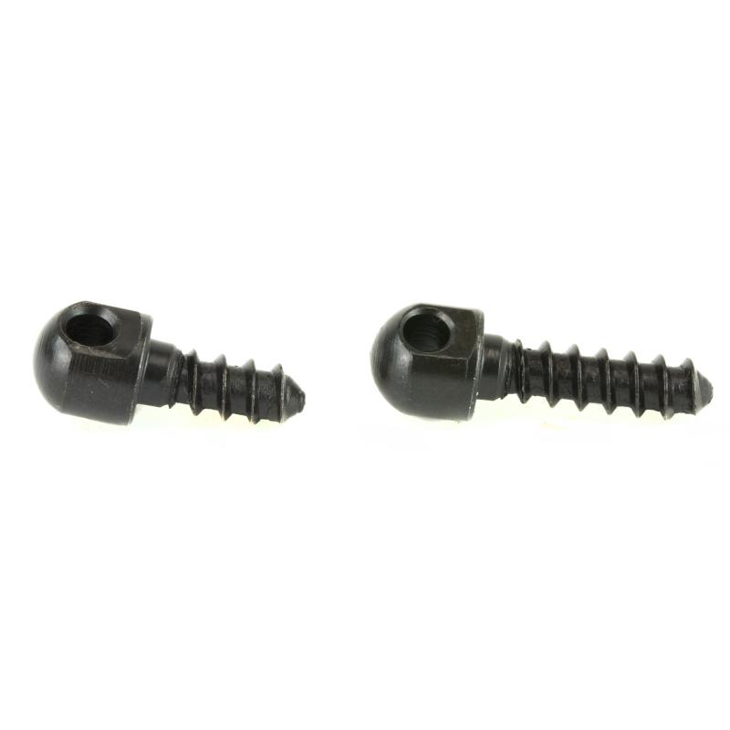 115 RGS Magnum Band Set of 1 Each of .5 Inch Wood Screw Forend Base and .75 Inch Rear Wood Screw Base with White Spacers Only Single Pack Blue