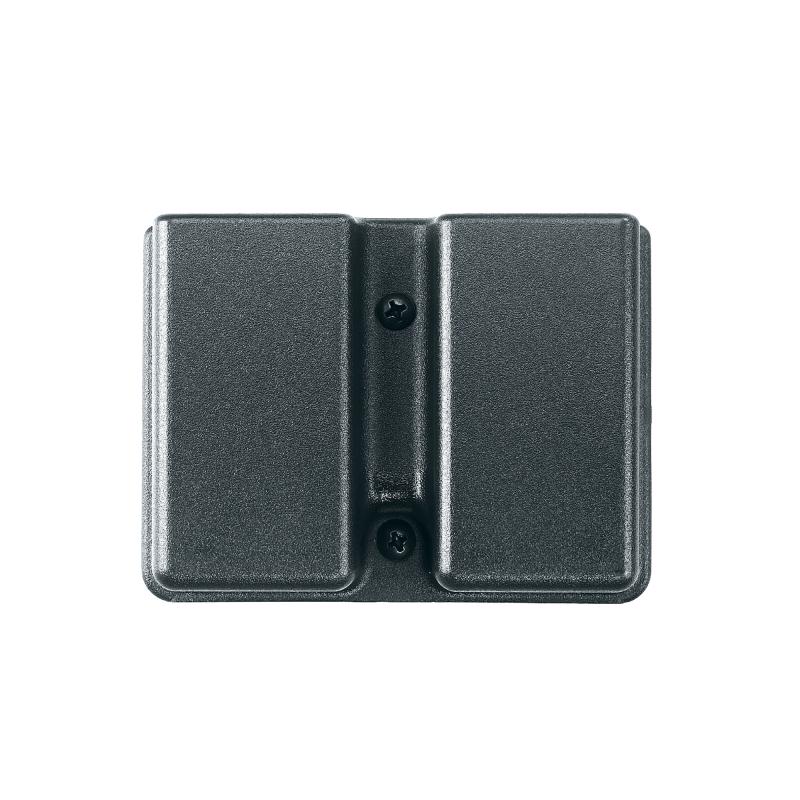 Kydex Double Magazine Case for Double Row Magazines Black Belt Model