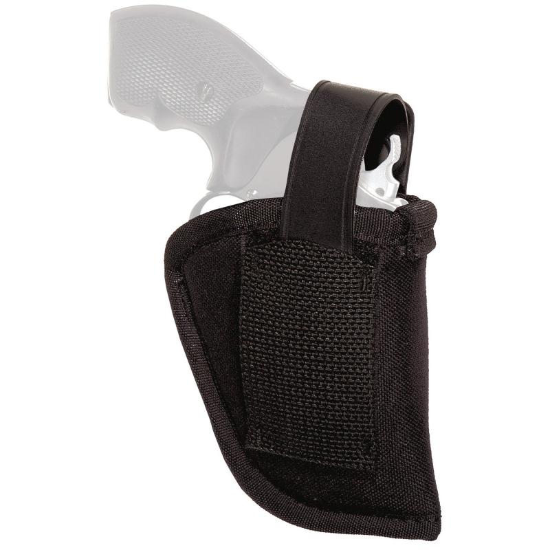 Sidekick Hip Holster With Magazine Pouch Size 36 for Up to 2.25 Inch Barrel 5 and 6 Shot Revolvers With Hammer Spur Black Ambidextrous
