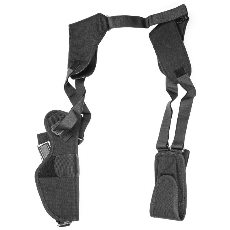 Pro-Pak Vertical Shoulder Holster Size 15 for 3.75-4.5 Inch Barrel Large Automatics Black Right Hand