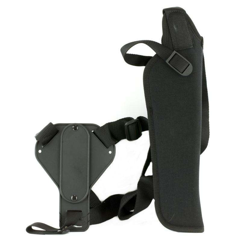 Sidekick Vertical Shoulder Holsters Size 4 for 7-8.5 Inch Barrel Medium/Large Double Action Revolvers/6-7.5 Inch Barrel Single Action Revolvers Black Right Hand