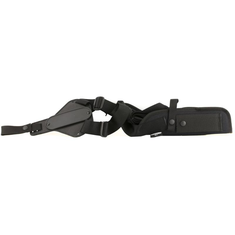 Sidekick Vertical Shoulder Holsters Size 5 for 4.5-5 Inch Barrel Large Autos Open End Black Right Hand