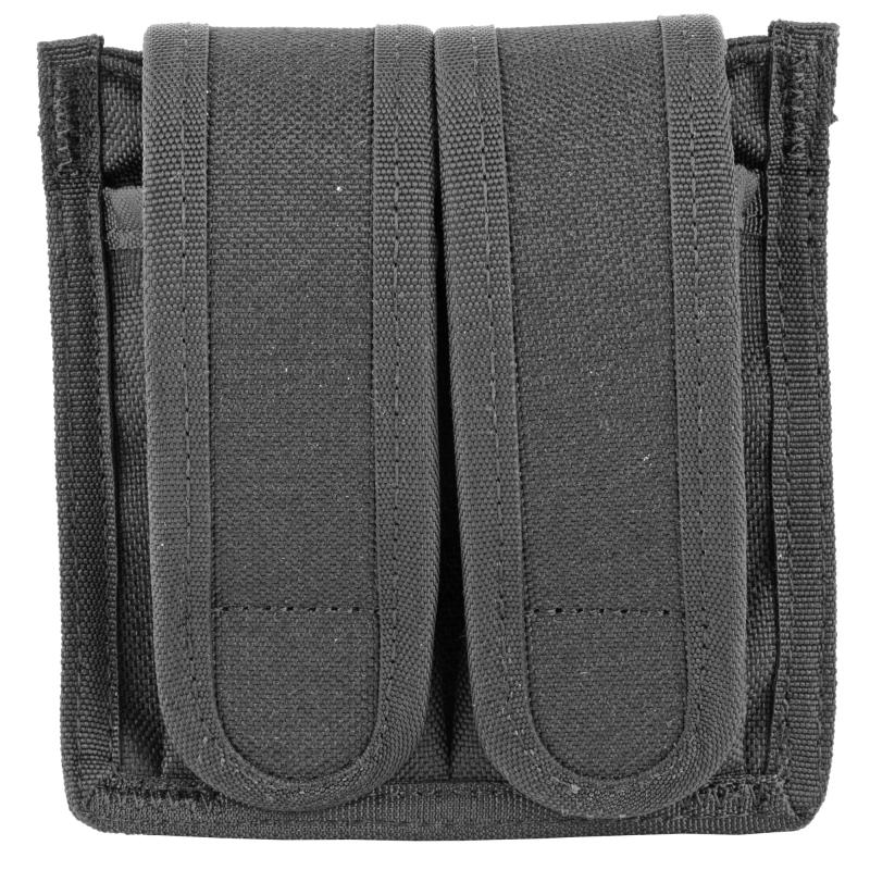 Universal Double Pistol Magazine Case Black
