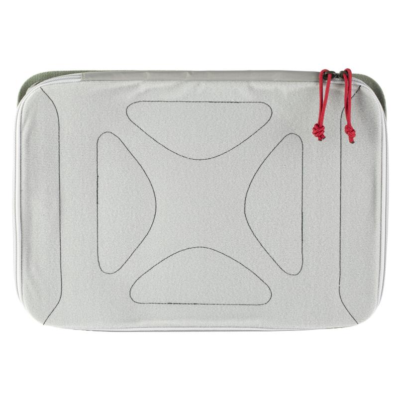 Pack Organizer, Large, Zippered Soft Case, Gray VTX5235