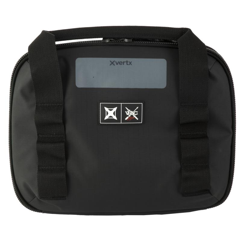 VTAC Double Pistol Case, Black, 11.4"x9.1x5.1", Nylon 5710-IBK
