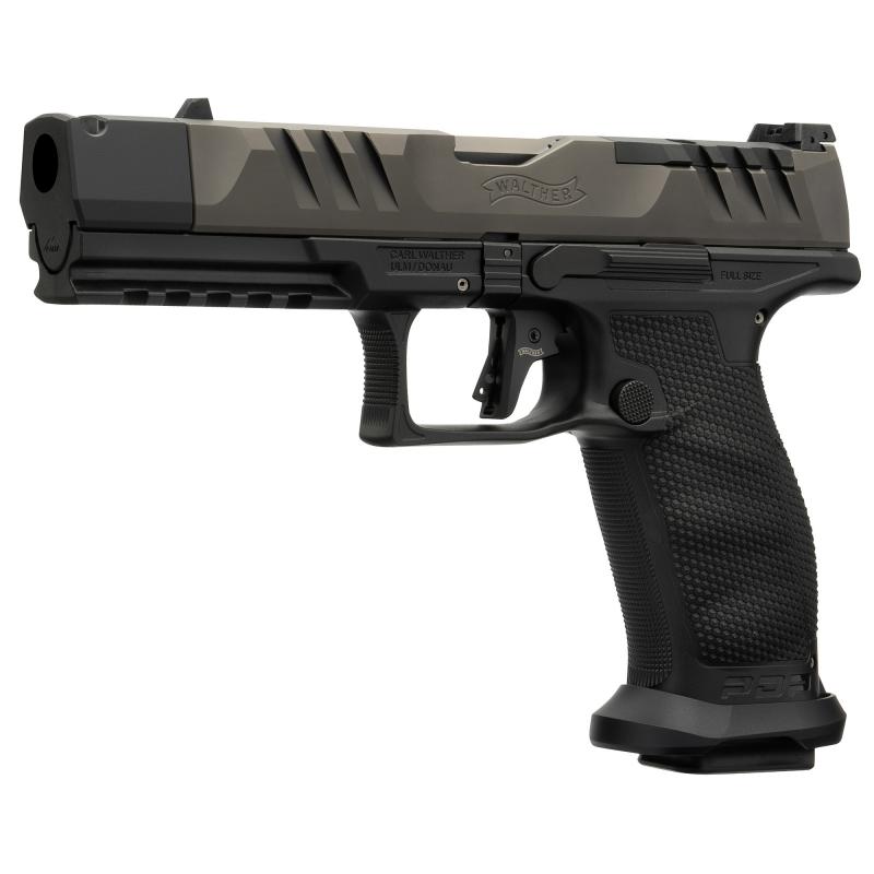 PDP Pro-X PMM Fulsize | 9MM 4.6" Threaded Barrel, PMM Compensator, Optics Ready, Dynamic Performance Trigger, 3x 20 Round Magazines, Striker Fired, Semi-automatic, Polymer Frame Pistol