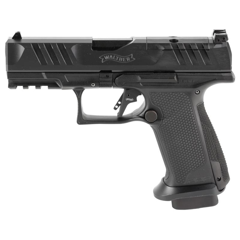 PDP Pro F-Series, Semi-automatic, Striker Fired, Polymer Frame Pistol, Compact, 9MM, 4" Barrel, Tenifer Finish, Black, Adjustable sights, Optics Ready, 18 Rounds 4796040