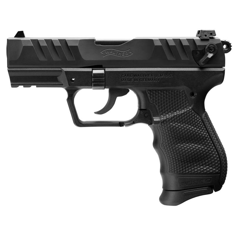 PD380, Double Action/Single Action, Hammer Fired, Semi-Automatic, Polymer Frame Pistol, Compact, 380ACP, 3.7" Barrel, Matte Finish, Black, Manual Safety, 9 Rounds, 2 Magazine 5050508