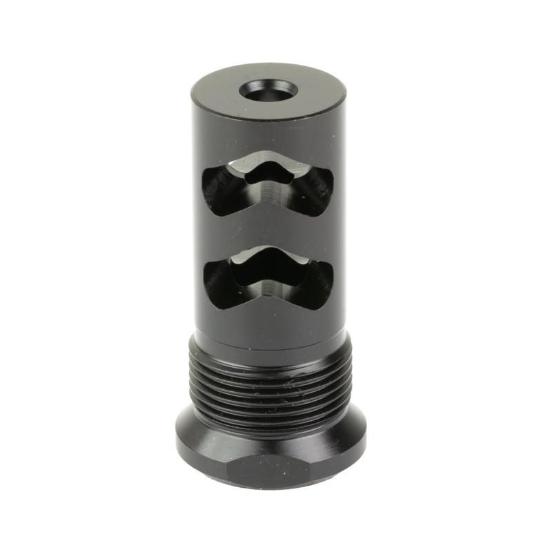 Muzzle Brake, Rapid Thread, Black, 556 NATO, 1/2X28, Includes Shims & O-Ring SP-RTMBFB-556
