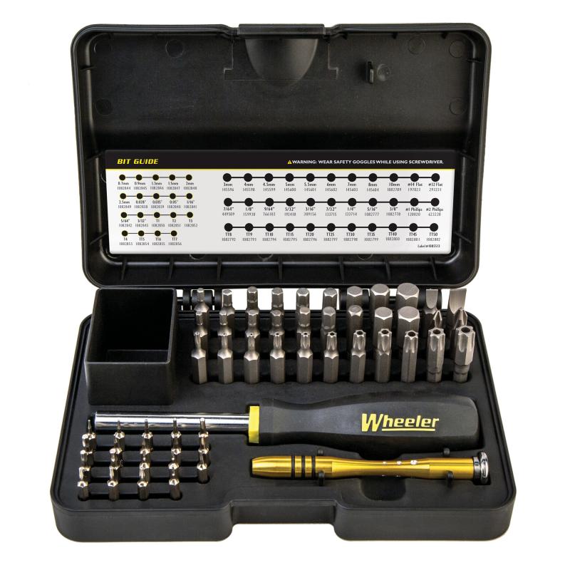 Screwdriver Set, Tool, 55pc Set, Matric, SAE, Torx, Hard Case Included 1081958