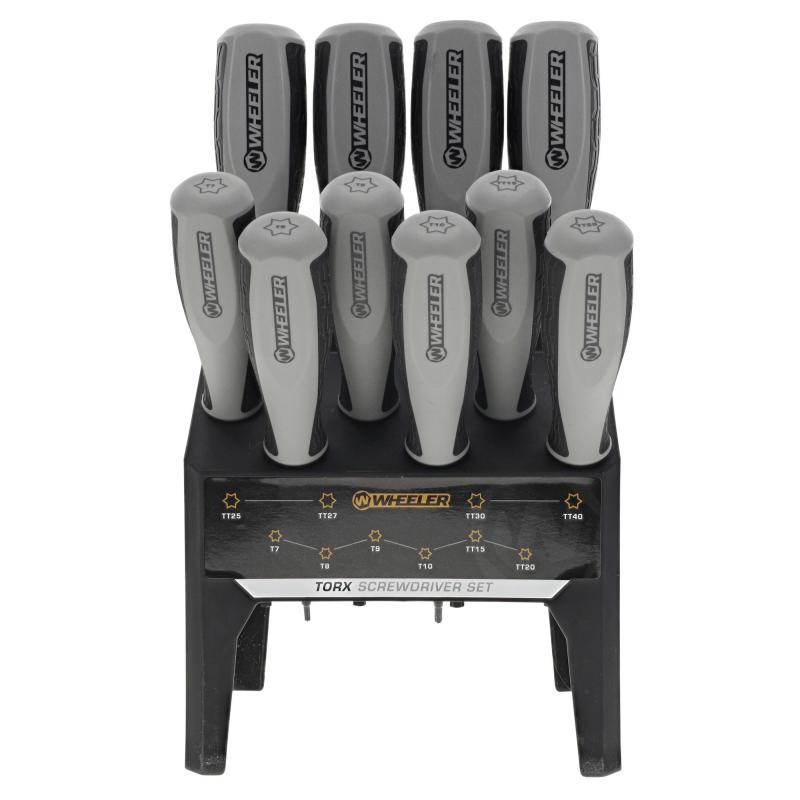 Torx Bench Driver Set, 10 Piece, Black 4005278
