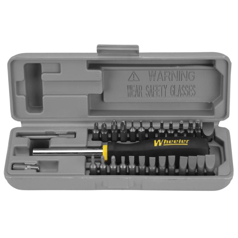 Wheeler Space Saver Gunsmithing Screwdriver Set Clamshell
