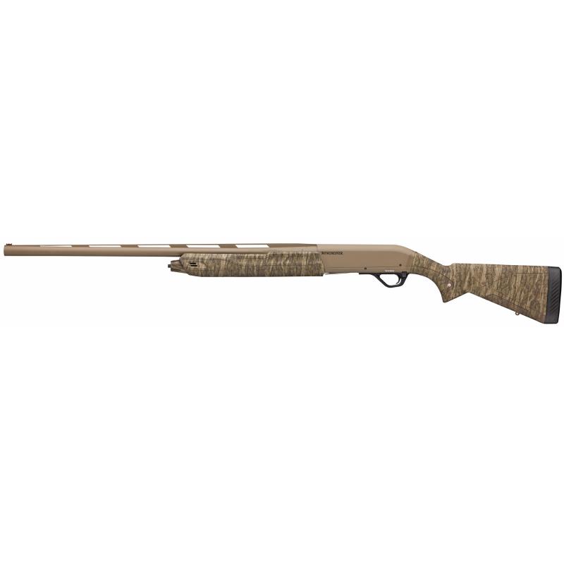 SX4, Hybrid Hunter, Semi-automatic, 12 Gauge, 3", 28" Barrel, FDE Finish, Mossy Oak Bottomland Synthetic Stock, 4Rd 511233392