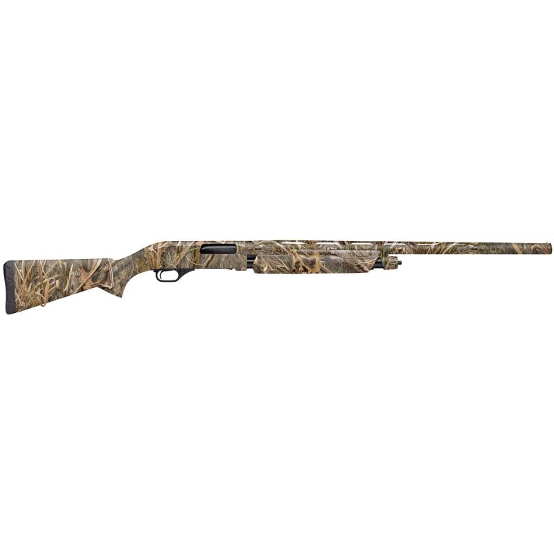 SXP Waterfowl, Pump, 12 Gauge 3", 28" Barrel, Improved Cylinder/Modified/Full Invector Plus Chokes, Mossy Oak Shadow Grass Habitat Camo, Synthetic Stock, Fiber Optic Front Sight, 4Rd 512413392