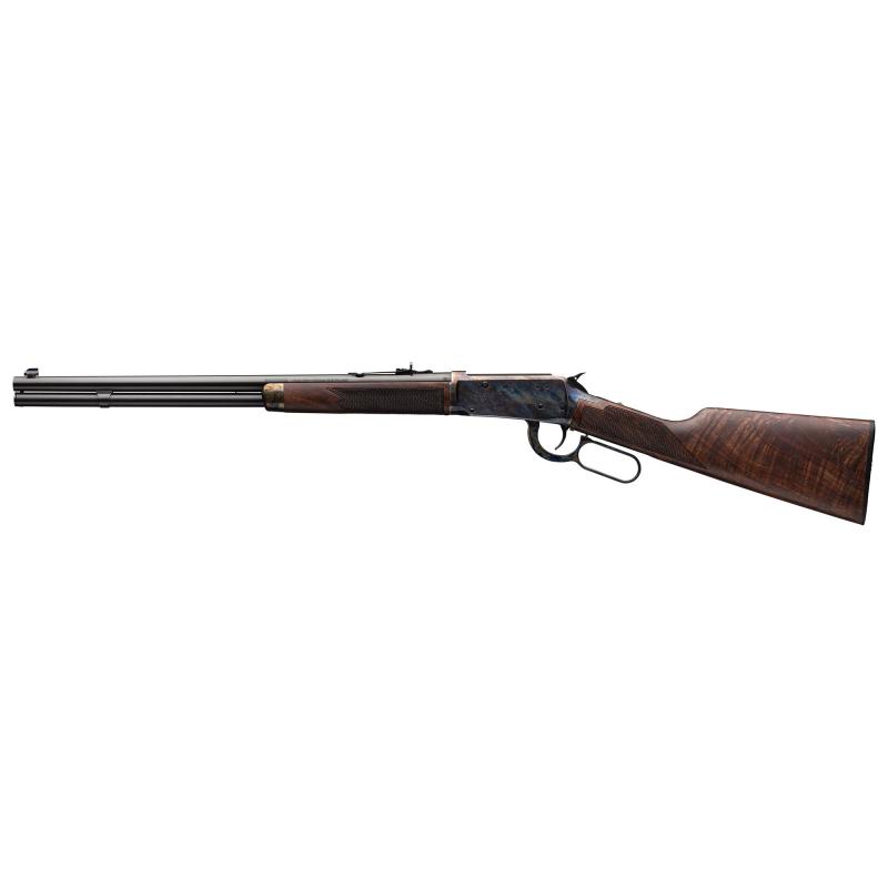 M94 Deluxe Short Rifle, Lever Action Rifle, 30-30 Winchester, 20" Round Barrel, Color Case Hardened Finish, Adjustable Rear Sight, Black Walnut Stock, 7 Rounds 534284114