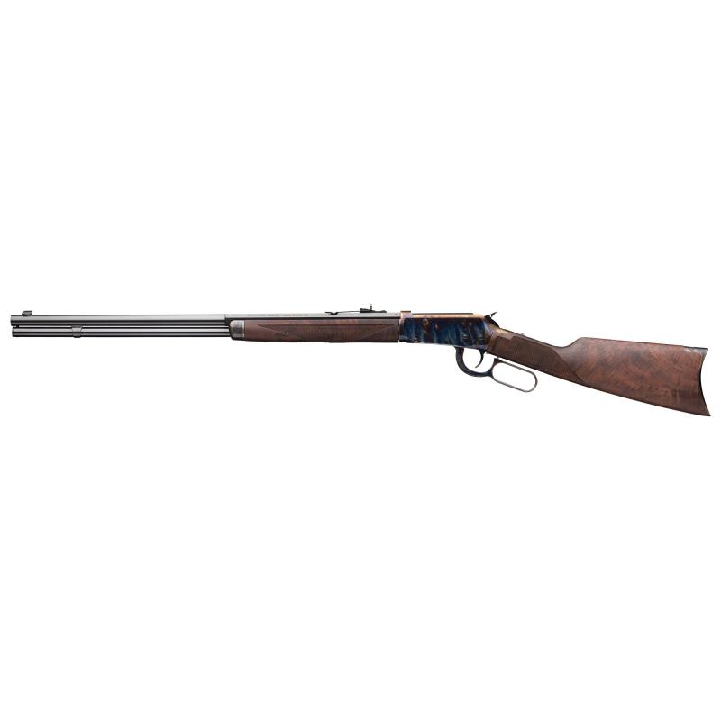 M94, Deluxe Sporting, Lever Action, 30-30 Winchester, 24" Round Barrel, Color Case Hardened Receiver, Blued Barrel, Marbles Front Sight with Semi Buckhorn Rear, 8 Rounds 534291114