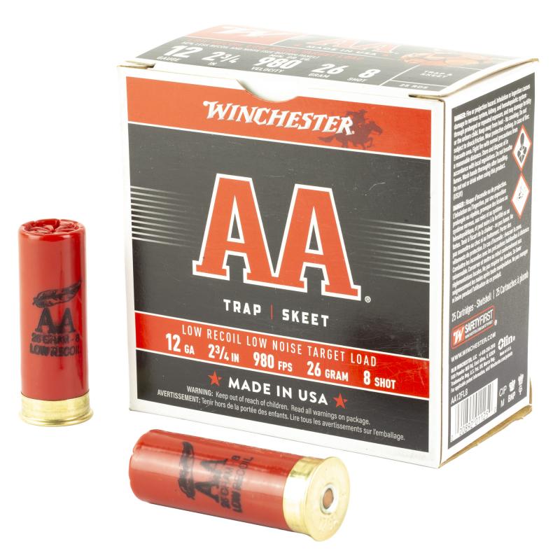 AMMO AA TGT LD 12GA 2.75 26GM #8 25/10