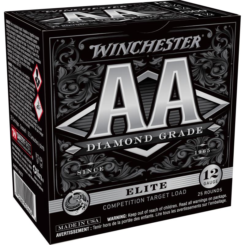 AA Diamond Grade, 12 Gauge 2.75", #7.5, 1 1/8 oz, Shotshell, 25 Round Box AADG13007