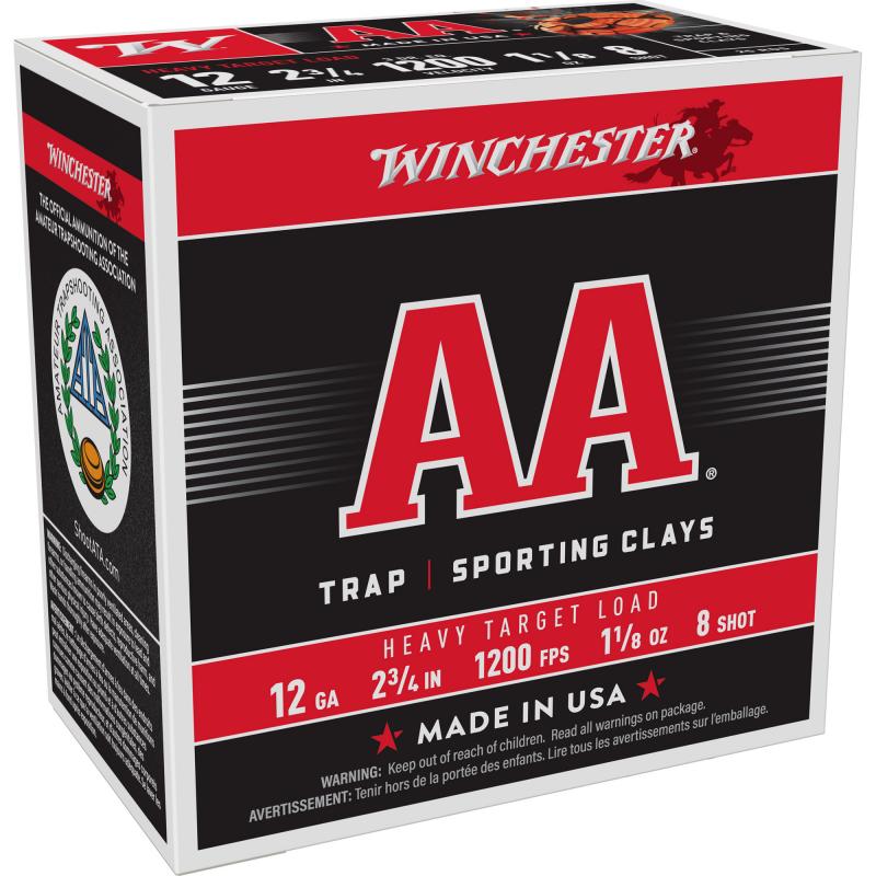 AMMO AA TGT HV 12GA 2.75 1 1/8OZ #8 25/10