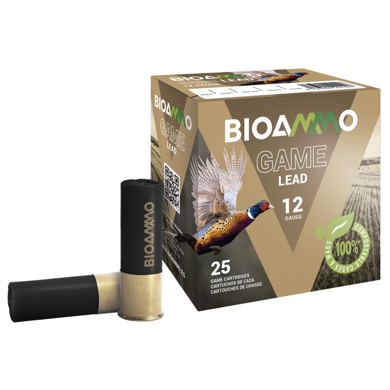 BIOAMMO, DOVE, 12 Gauge, 2.75", #8, 1 oz, Lead Shotshell, 25 Round Box BL2880