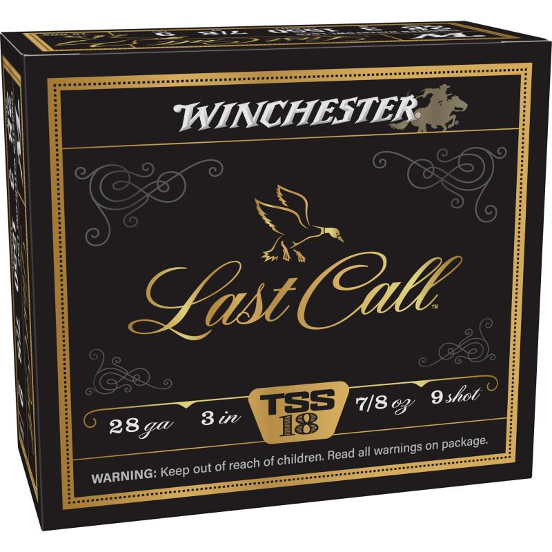 Last Call TSS, 28 Gauge, 3", 7/8oz, Shotshell, 10 Round Box LCTSS2839