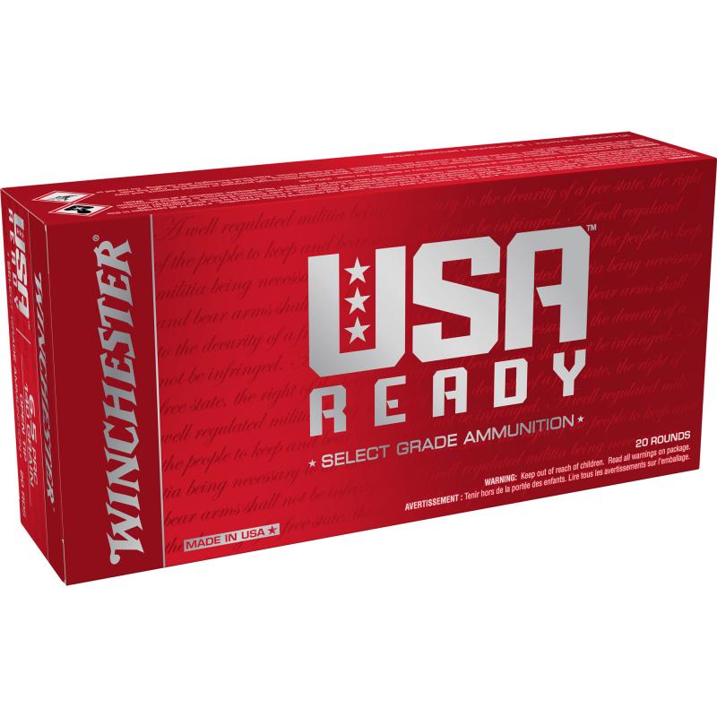 USA Ready, 6.5 PRC, 140 Grain, Full Metal Jacket Open Tip Bullet, 20 Round Box RED65PRC