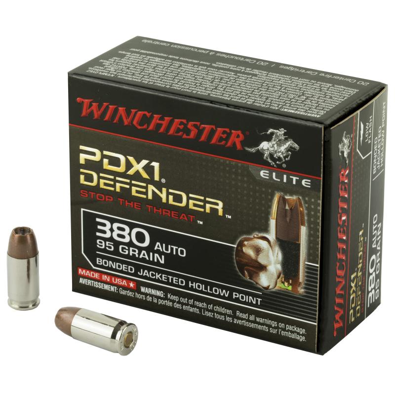 Bonded Defender .380 ACP 95 Grain Bonded PDX1