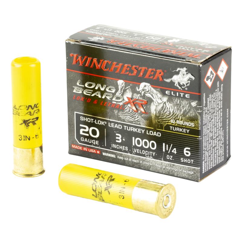 Long Beard XR 20 Gauge 3 Inch 1000 FPS 1.25 Ounce 6 Shot
