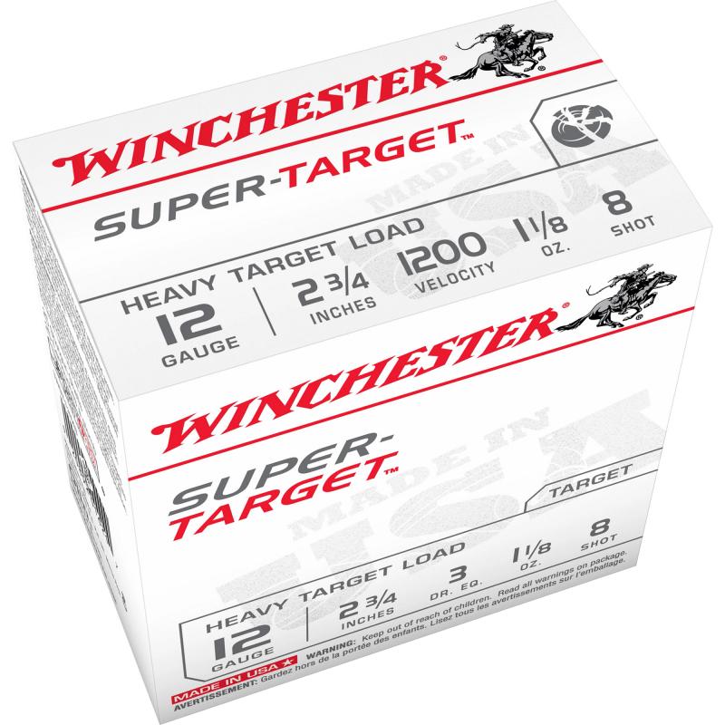 SUPER TARGET 12GA #8 HV 3DR 1 1/8OZ 25/10
