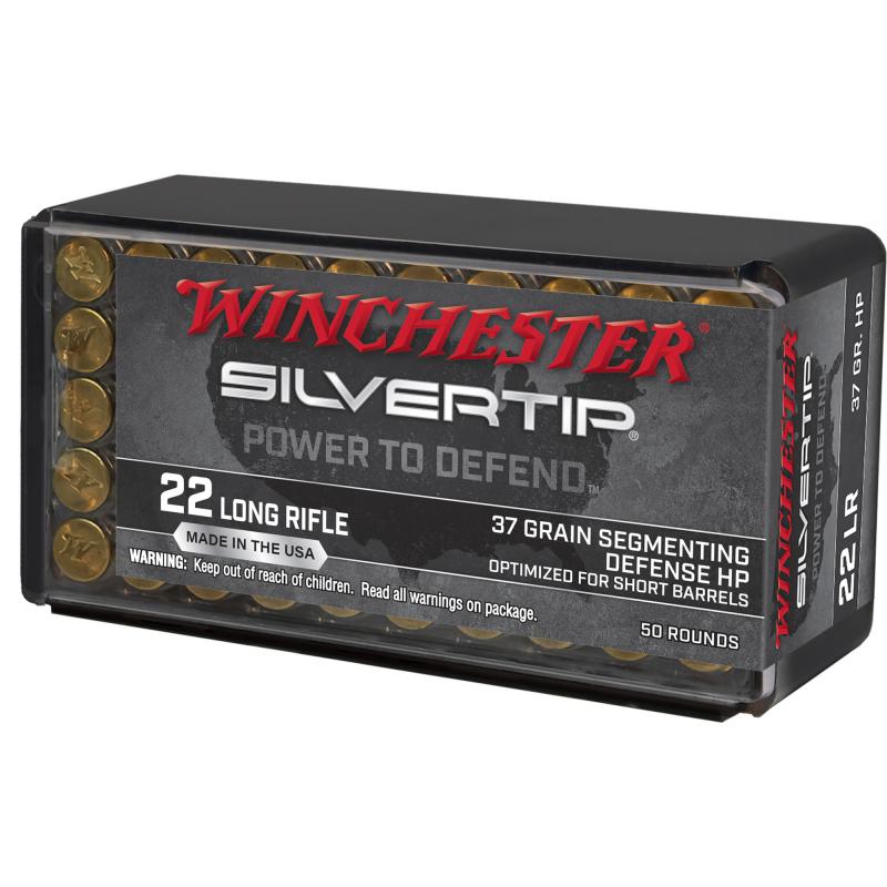 Slivertip, 22 LR, 37 Grain, Hollow Point, 50 Roun d Box W22LRST