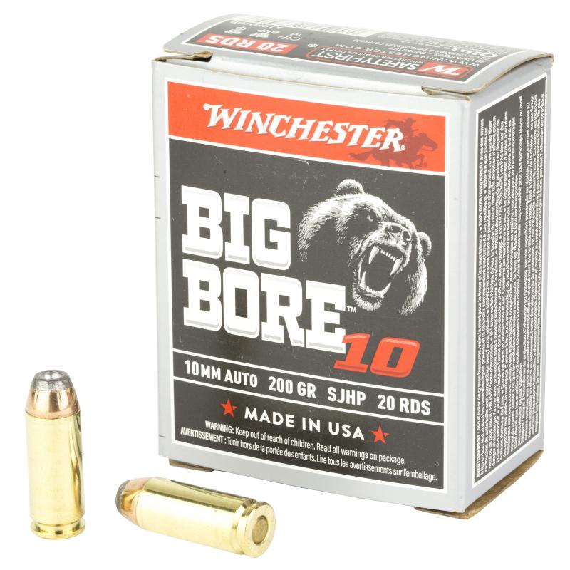 Big Bore, 10MM, 200 Grain, Jacketed Soft Point, 20 Round Box X10MMBB