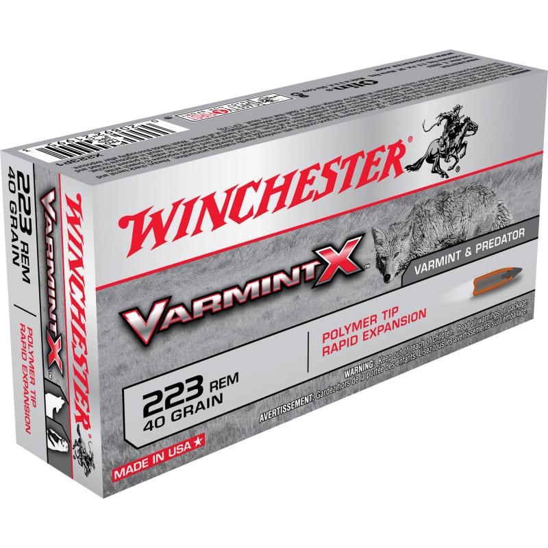 Varmint X .223 Remington 40 Grain Varmint X Polymer