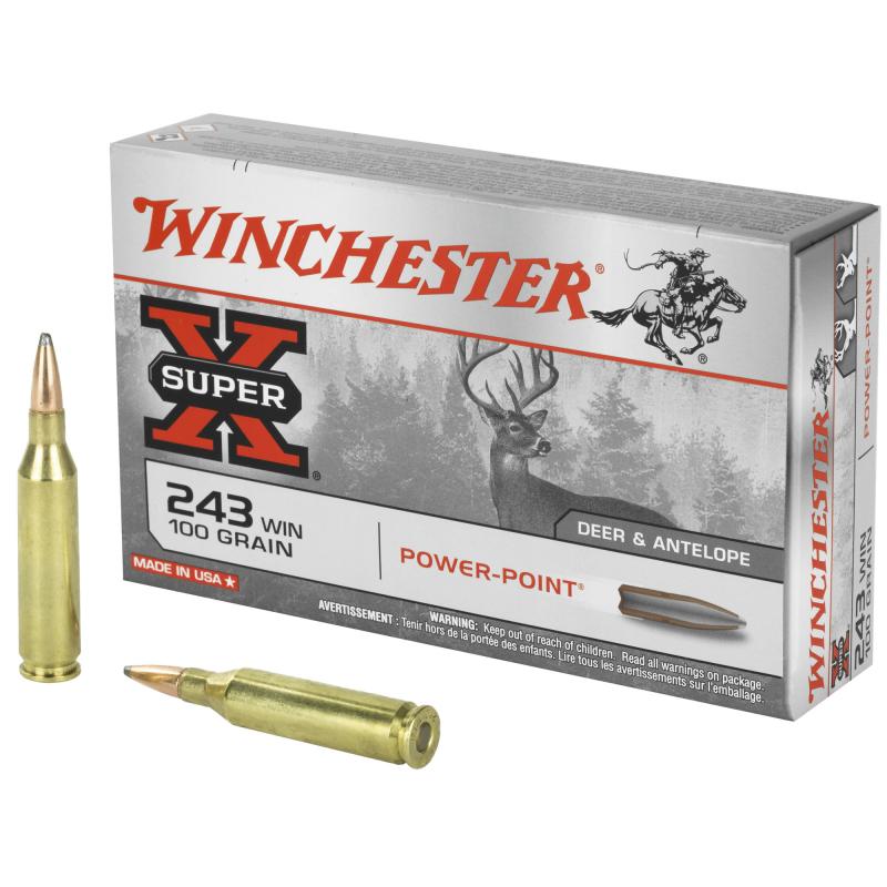 Super-X .243 Winchester 100 Grain Power-Point