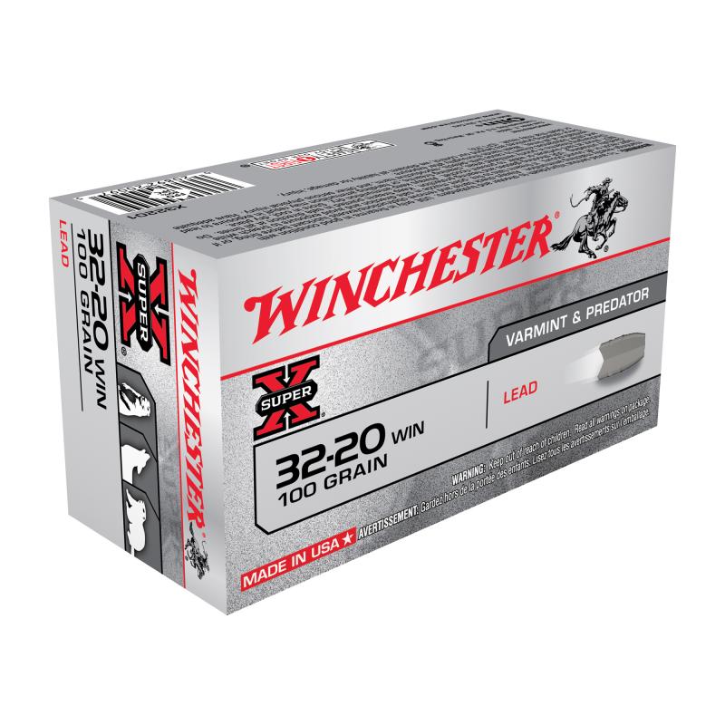 Super-X .32-20 Winchester 100 Grain Lead