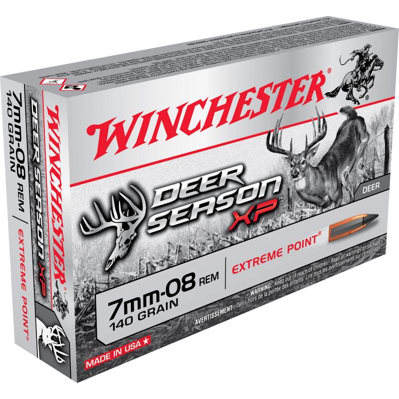 DEER SEASON XP 7MM-08 140GR POLY TIP