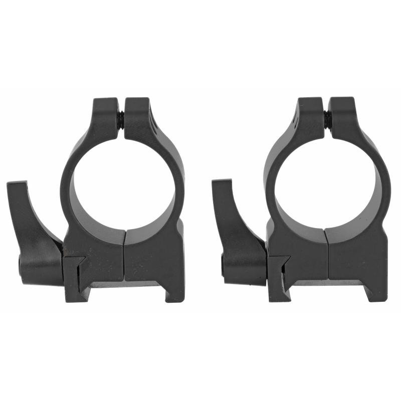 Warne 1 inch, QD, Medium Matte Rings