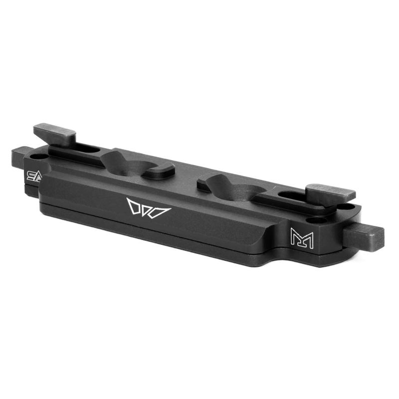 M-LOK Adapter, M-LOK Quick Detach, Fits Warne Precision/Lite/Pro Bipods, Anodized Finish, Black 7959M