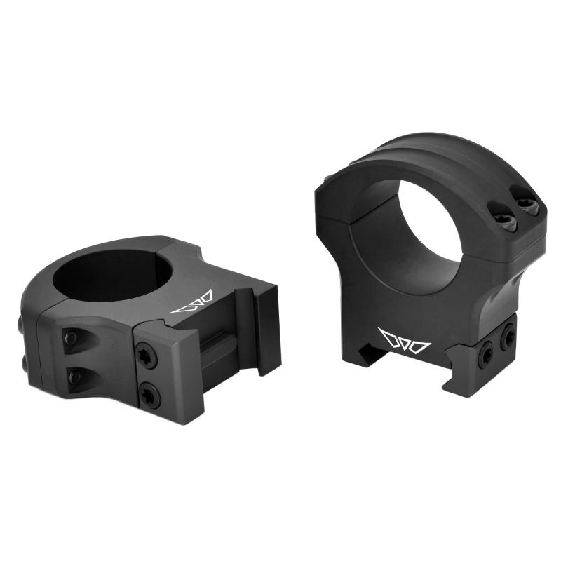 HyperLite Rings, 1" High, Matte Finish, Black 8502M