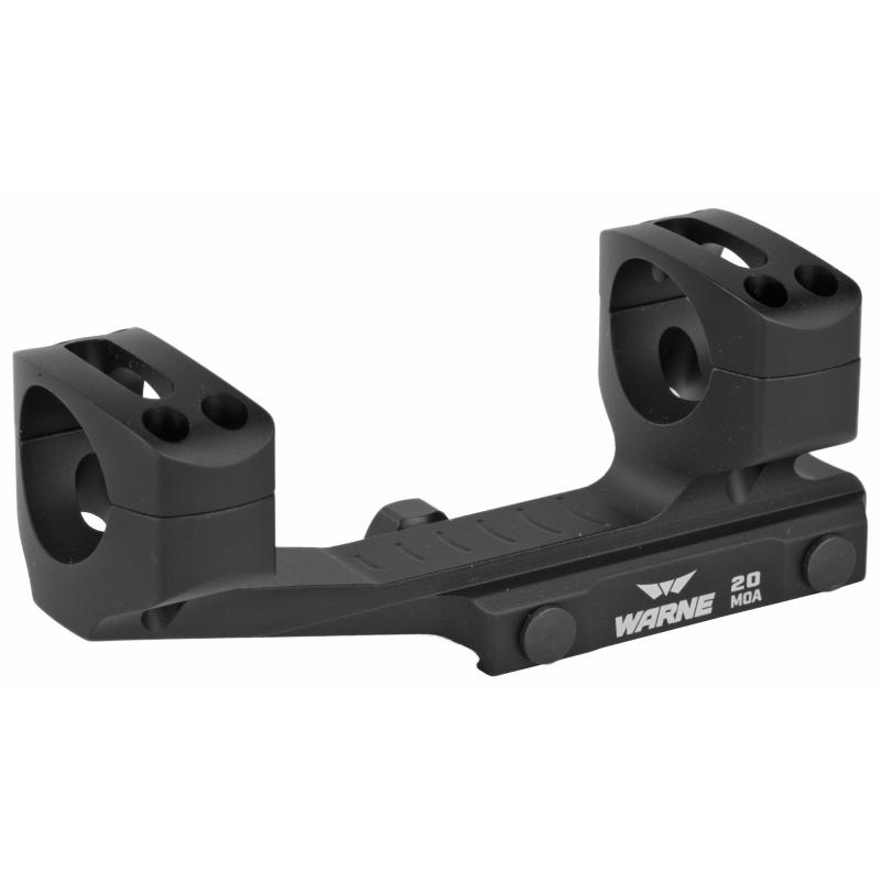 20MOA, Extended Skeletonized 1 inch MSR Mount, Black