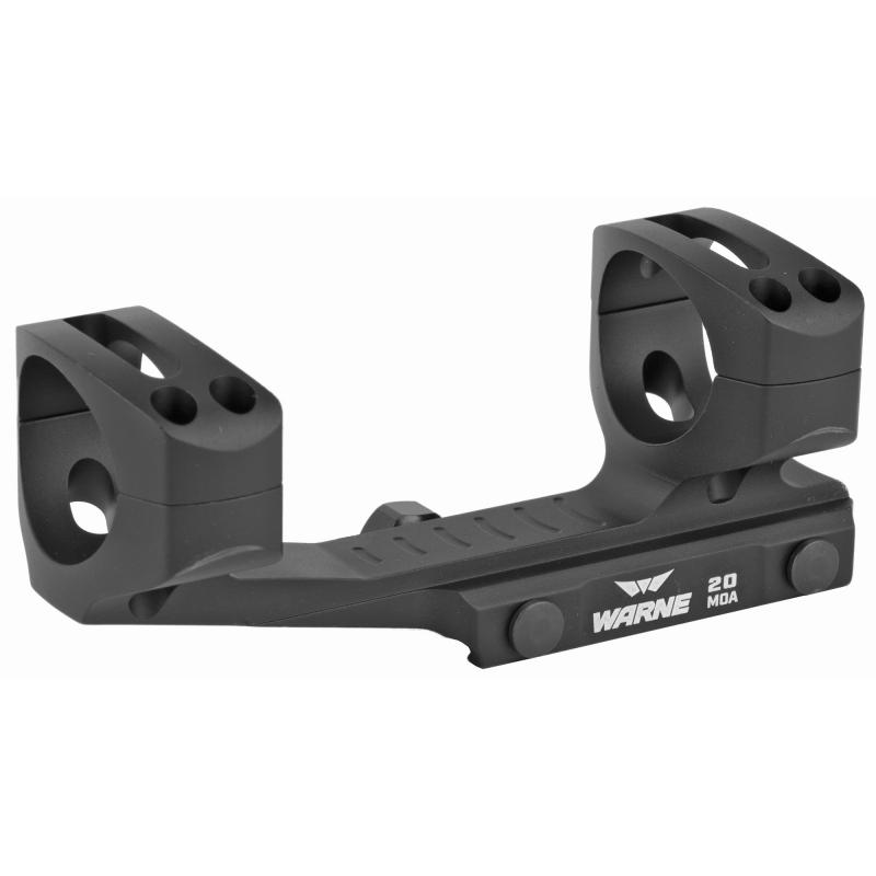20MOA, Extended Skeletonized 30mm MSR Mount, Black