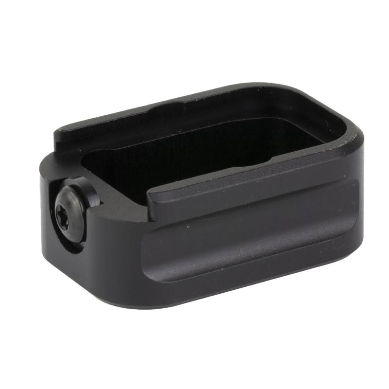 Mag Extension +3 | Glock 17/22, Black, Capacity +3/9mm, +2/.40