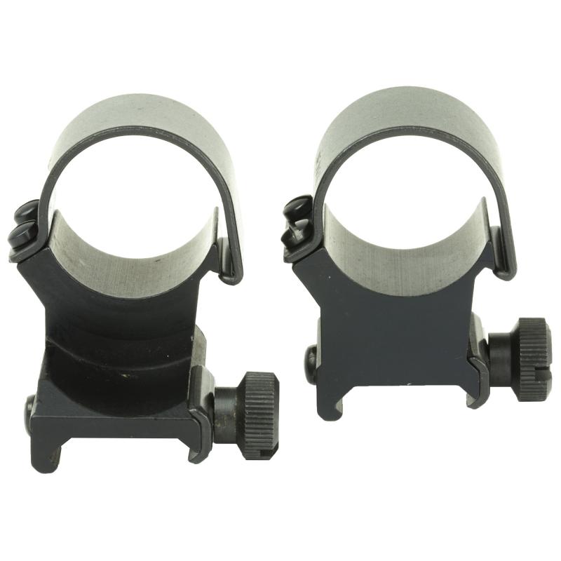 Detachable Top Mount Extension Rings Extra High Matte 1 Inch