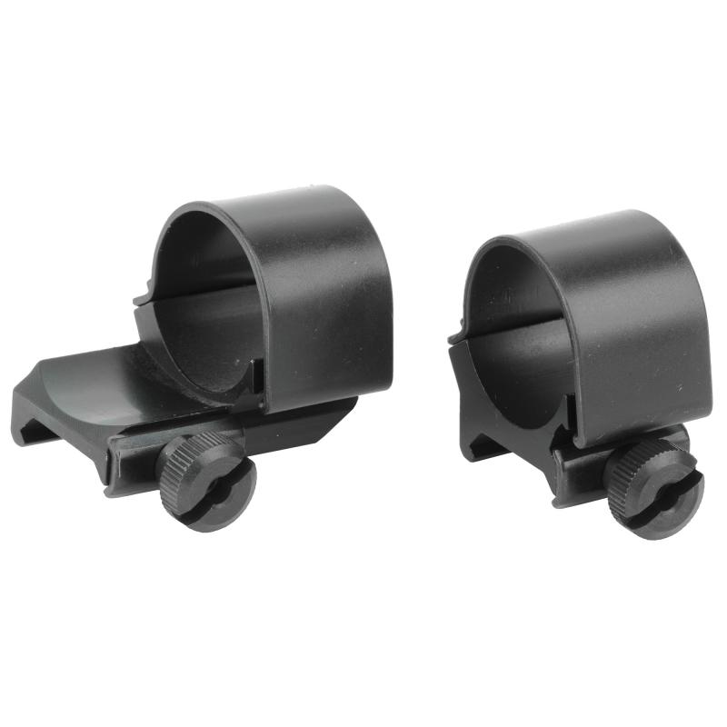 Detachable Top Mount Extension Rings Medium Matte 1 Inch