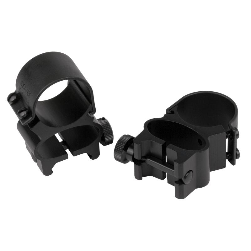 Detachable See-Thru Mount Rings Matte 1 Inch