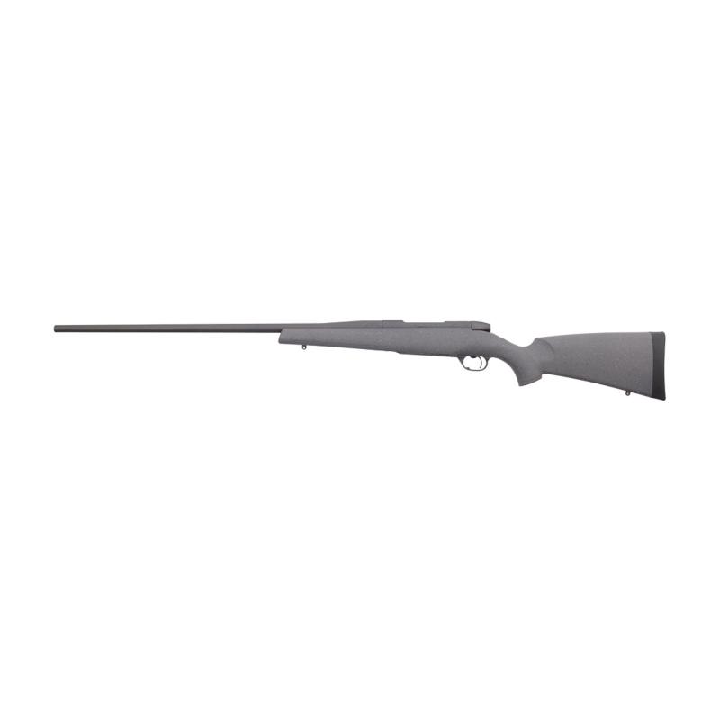 Mark V Hunter, Bolt Action Rifle, 280 Auckly Improved, Threaded, 24" Sporter Contour Barrel, 1/2x24, 1:9 Twist, Steel, Colbalt Cerakote Finish, Advanced Polymer Stock, Granite Speckle, Trigger Tech Adjustable Trigger, 3 Rounds MHU01N280AR4T
