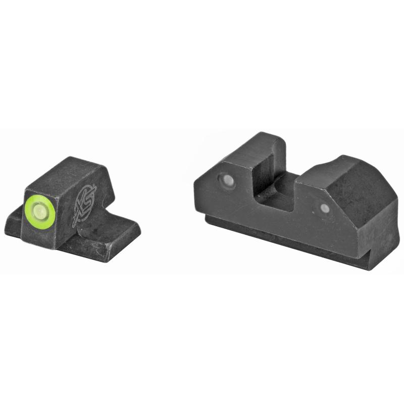 RAM Night Sights, Green Front Dot, Fits Canik TP9SF, TP9SFX, TP9SF Elite, TP9 Elite SC and Current Production TP9SA CK-R002P-6G