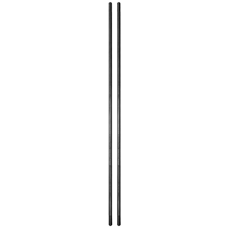 Assembly Rods, For VICTRA-12 Suppressor, 10" Long, 2 Pack, 17-4 Stainless Steel Construction, Black YHM-1210