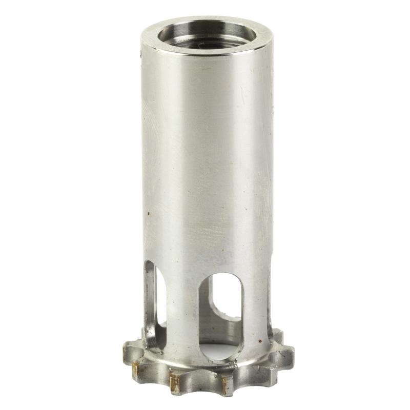 Nielsen Pistons, 9mm, M13.5X1LH, Stainless Steel, Compatible with YHMs Booster Housing YHM-2055 as Well as Many Popular Pistol Suppressors, Silver YHM-2060-M