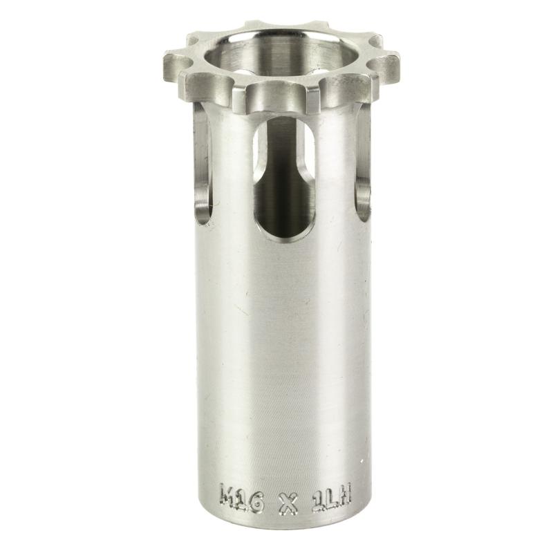 Nielsen Pistons, 45 Cal, M16X1LH, Stainless Steel, Compatible with YHMs Booster Housing YHM-2055 as Well as Many Popular Pistol Suppressors, Silver YHM-2062-ML
